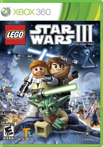 Juego Infantil Lego Star Wars Iii Xbox 360 Físico 