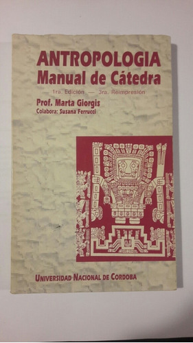 Antropologia Manual De Catedra  Giorgis L5