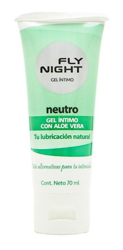 Lubricante Intimo Gel Neutro Con Aloe Vera 70 Ml Fly Night