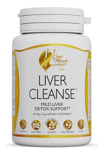Suplemento Liver Cleanse Coco March Apoya La Salud Digestiva