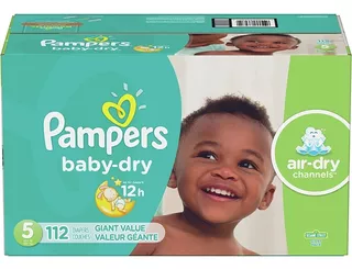 Pampers Baby Dry Pañales Talla 5/112 Unidades