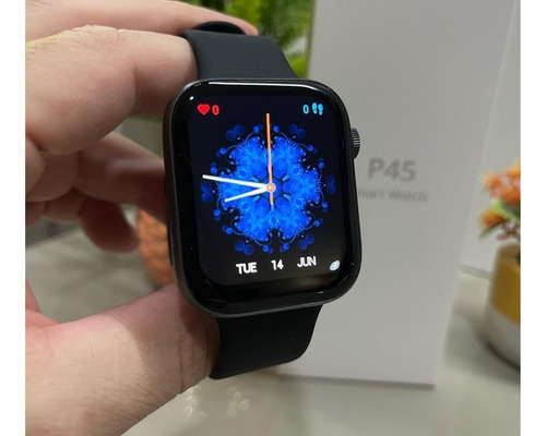 Reloj Smart Watch P45 Mujer Hombre P/ Samsung Android iPhone