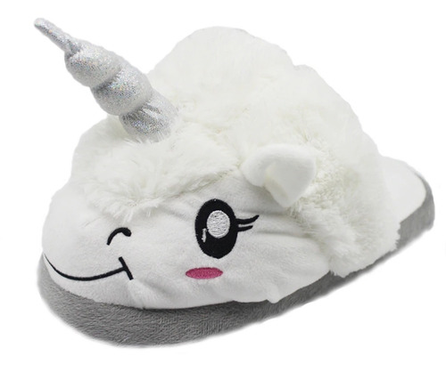 Pantuflas Unicornio Mujer Hombre Niños Cute Kawaii Zapatos