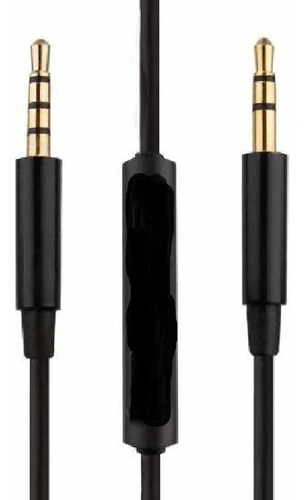 Cable Auxiliar Plug 3.5 Con Microfono  Noga- Castelar