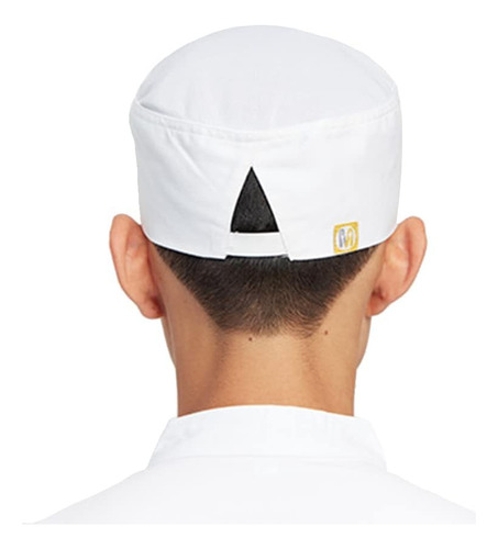Gorro De Chef Unisex Ajustable Con Malla Transpirable