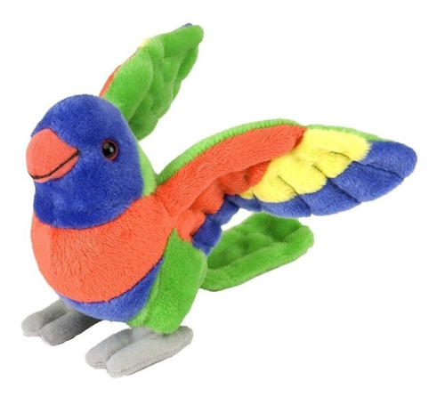 Peluche Loro Arcoiris Mini Cuddlekins Wild Republic 