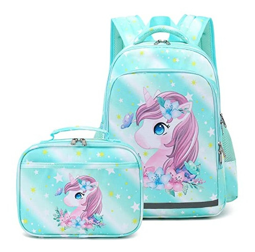 Mochila Para Niñas, Mochila Con Forma De Unicornio, Bolsa Pa