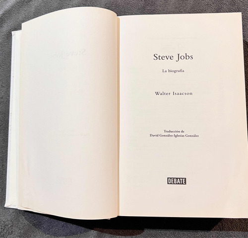 Libro Biografía De Steve Jobs Walter Isaacson