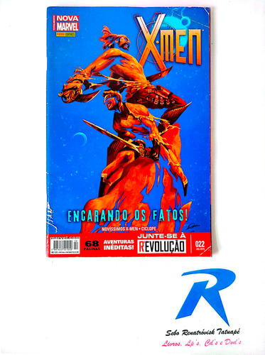 X - Men - Encarando Os Fatos ! - Volume 22 - Editora: Nova Marvel / Panini Comics - Brian Michael Bendis (Usado)