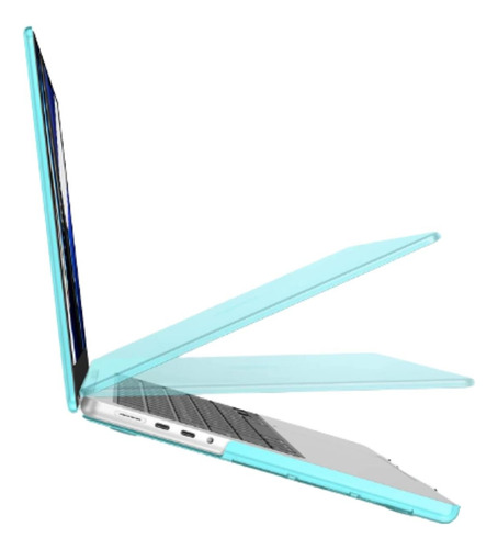 Funda Protector Carcasa Para Macbook Air 13 M3 A3113 M2a2681 Celeste M2 A2681/m3 A3113