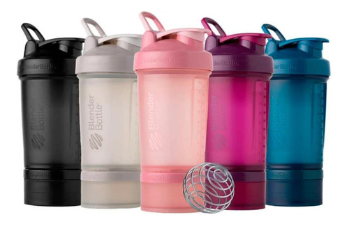Imagen 2 de 6 de Vaso Shaker Batidor De Proteínas Blender Botlle Prostak