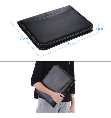 Funda De Documentos Para Hombre, Funda Organizadora De Docum