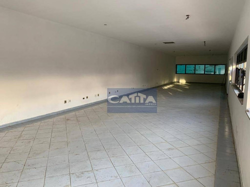 Salão Para Alugar, 150 M² Por R$ 3.200,00/mês - Tatuapé - São Paulo/sp - Sl0470