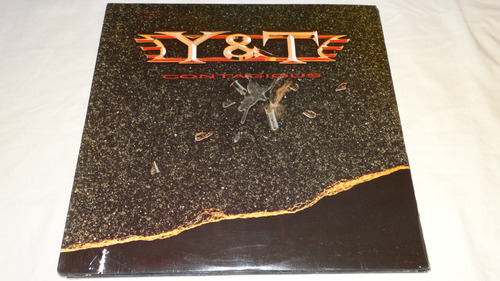 Y & T - Contagious '1987 (geffen Records First Press Corte P
