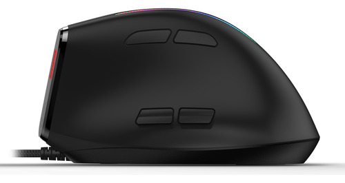 Ratón Vertical Ergonómico Para Juegos Zelotes T50rgb Con Cab