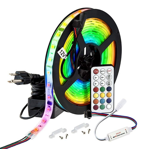 Sueño Color De Luz Led Tiras Kit De 16,4 Pies Smd 5050 Rgb D