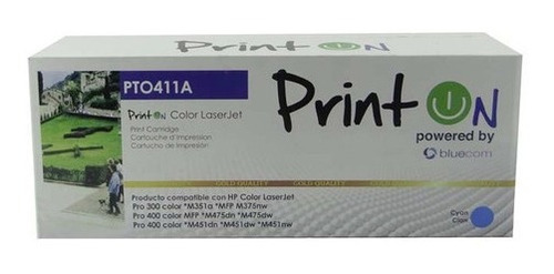 Toner De Color Para Laser Jet Hp Pro 300 Color M351a Printon