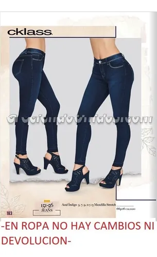 Pantalon Cklass Azul 151 56.outlet saldos Mchn