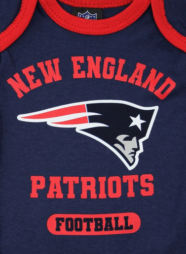 Imagen 4 de 9 de Oferta Pañalero Nfl Patriotas De Nueva Inglaterra Americano
