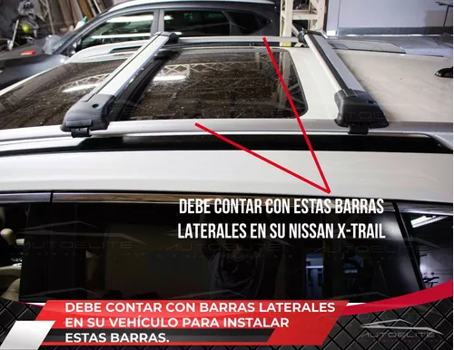 Barras Portaequipaje Nissan Xtrail 2015 16 18 2019