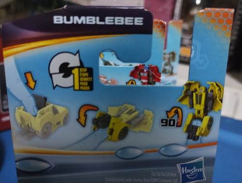 Juguetes Transformers Earthspark Figuras Mini Optimus Prime
