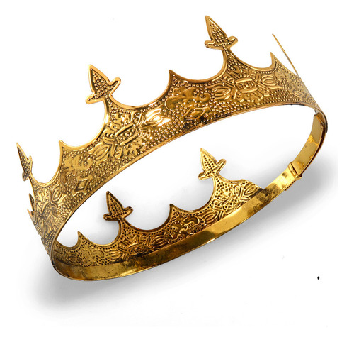 Corona De Rey Para Hombre Coronas Y Tiaras De Ajustable