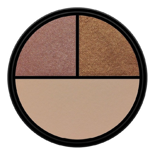 Imagen 2 de 5 de Maquillaje Iluminador Dúo / Glow & Illuminate Xúlu Z137 Tono Del Iluminador Gold