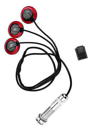 Micrófono Piezo Autoadhesivo Con Jack Para Guitarra
