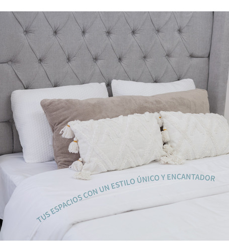 Almohada Memory Foam Ajustable Pack 2 100% Algodón 51x66cm
