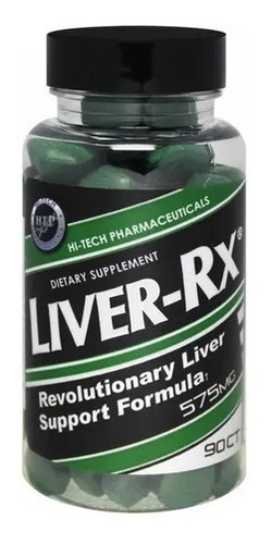 Suplemento en comprimidos Hi-Tech Pharmaceuticals  LIVER RX LIVER-RX protector hepático