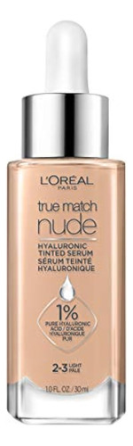 L'oreal Paris True Match Nude Hyaluronic Tinted Serum Founda