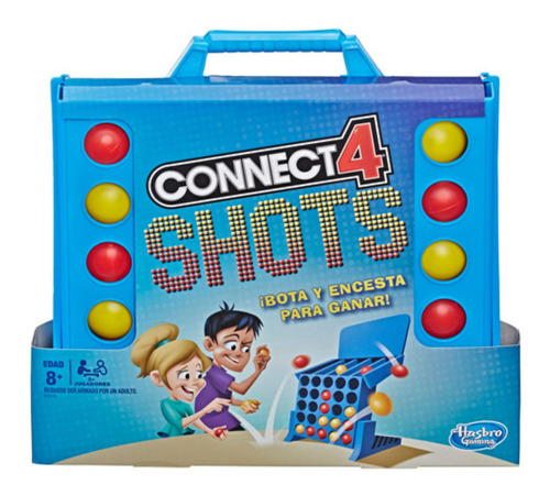 Juego de mesa Conecta 4 Shots Hasbro E3578