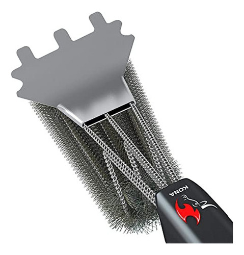 Kona Speed/scrape Grill Brush And Scraper - Compatible Con W