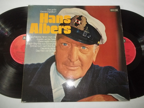 Lp Vinil - Hans Albers - Das Grobe Erinnerungsalbum 