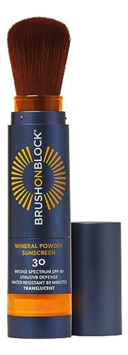 Bloqueador Solar Protector Solar En Polvo Mineral Brush On B