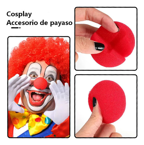 Pack 50 Narices De Payaso - Ideal Para Eventos Y Cotillón
