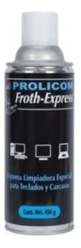 Espuma Antiestatica Froth-express 454 Gramos Tubo Negro /vc