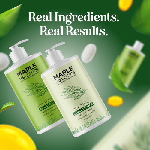 Conjunto De Shampoo E Condicionador Tea Tree - Shampoo E Con