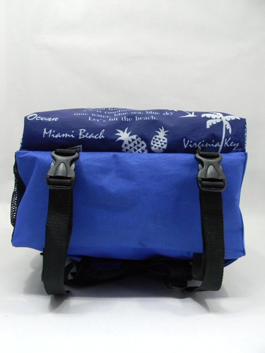 Imagen 6 de 8 de Mochila Campinox Challenger Con Porta Notebook Pasa Cables