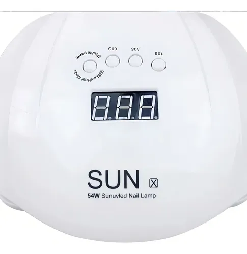Cabina para Uñas Sun X 54W LED/UV con Sensor y Temporizador para Manos y Pies