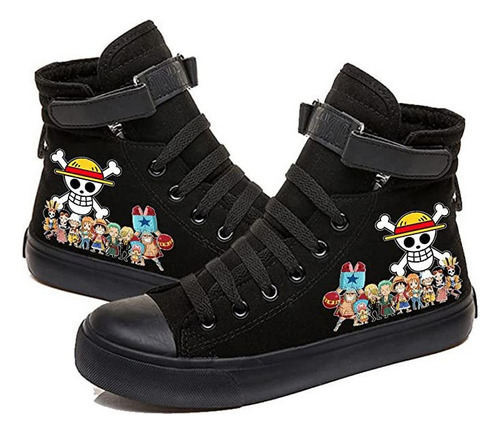 Zapatos De Lona De One Piece, Zapatos De Patineta De Anime