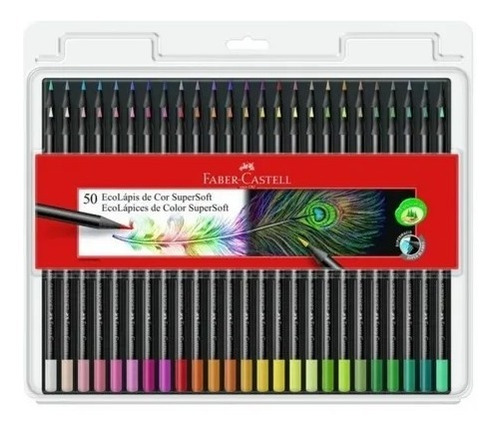 Set 50 Ecolapices Supersoft Faber-castell
