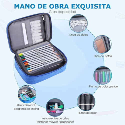 Estuche Escolar Genérica 24 Lápices Extensible