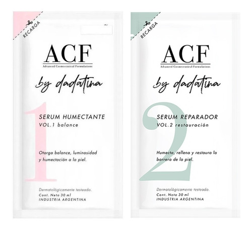 Acf By Dadatina Serum Refill Vol 1 + Serum Refill Vol 2