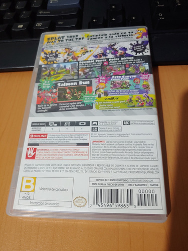 Splatoon 2 Nintendo Switch Físico (Usado)