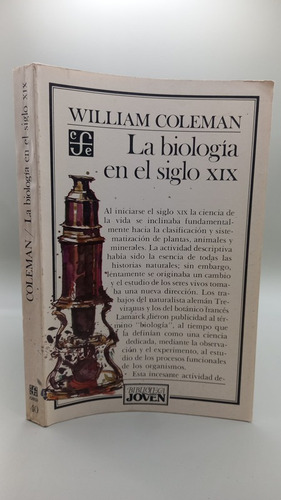 La Biologia En El Siglo Xix William Coleman