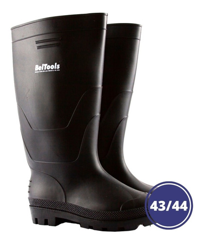 Bota Borracha Galocha Impermeavel 43/44 Cano Longo Beltools