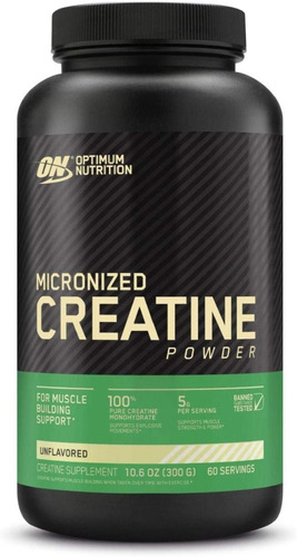 Creatina Micronizada On 300 G 60 Servicios Optimum Nutrition