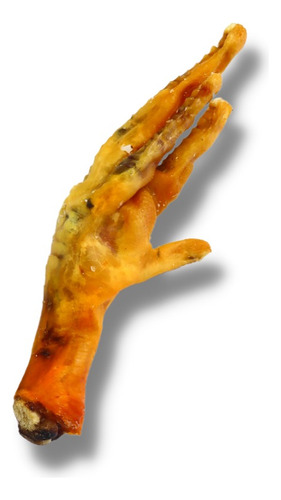 Patas De Pollo Deshidratadas 5 Paquetes (100g C/u)