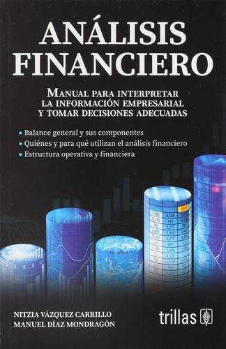 Análisis Financiero, De Vazquez Carrillo, Nitzia Diaz Mondragon, Manuel., Vol. 1. Editorial Trillas, Tapa Blanda, Edición 1a En Español, 2018